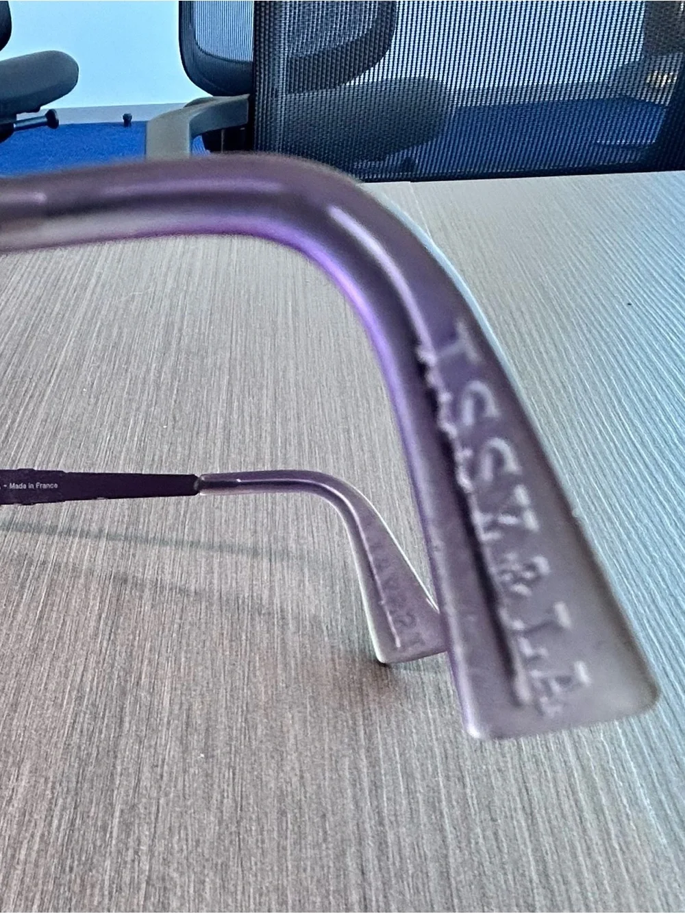 LAFONT ISSY & LA Chelsea 714 Purple Eyeglasses Frames Women 48-13-140